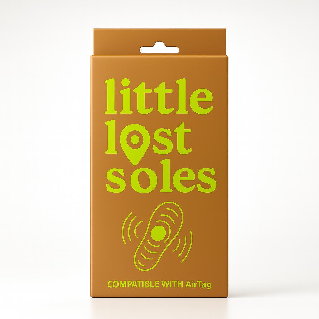 Smart inner sole compatible with AirTag by Little Lost Soles