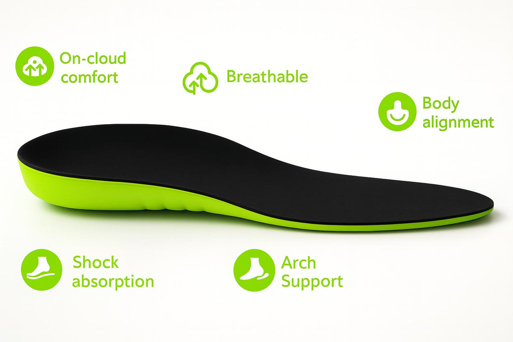 Smart inner sole compatible with AirTag by Little Lost Soles