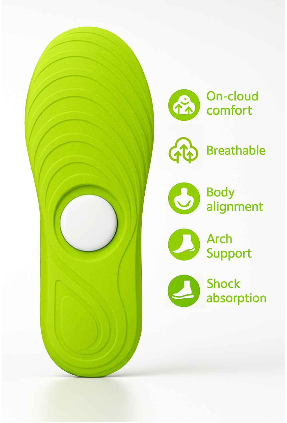Smart inner sole compatible with AirTag by Little Lost Soles
